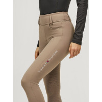 Calças de equitação Tommy Hilfiger Equestrian Vermont mulher com culote integral Branco óptico Calças de equitação Tommy Hilfiger Equestrian Vermont mulher com culote integral Branco óptico
