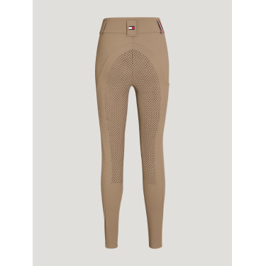 Calças de equitação Tommy Hilfiger Equestrian Vermont mulher com culote integral Fóssil