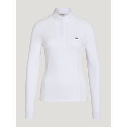 Polo de concurso Tommy Hilfiger Equestrian inverno Verona mulher mangas compridas Polo de concurso Tommy Hilfiger Equestrian inverno Verona mulher mangas compridas