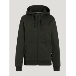 Moletom com capuz Tommy Hilfiger Equestrian com zíper Union masculino Moletom com capuz Tommy Hilfiger Equestrian com zíper Union masculino
