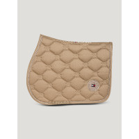 Manta de salto Tommy Hilfiger Equestrian Liberty  Cinzento-acastanhado Castanho Manta de salto Tommy Hilfiger Equestrian Liberty  Cinzento-acastanhado Castanho