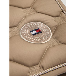 Manta de salto Tommy Hilfiger Equestrian Liberty  Cinzento-acastanhado Castanho Manta de salto Tommy Hilfiger Equestrian Liberty  Cinzento-acastanhado Castanho