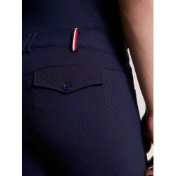 Calças de equitação Tommy Hilfiger Equestrian homem Pro grip joelhos Céu do deserto Azul