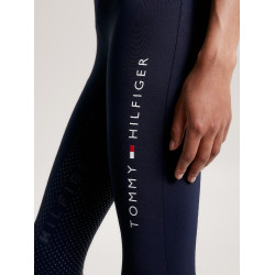 Legging Tommy Hilfiger Equestrian Elmira feminino full grip Céu do deserto Azul Legging Tommy Hilfiger Equestrian Elmira feminino full grip Céu do deserto Azul