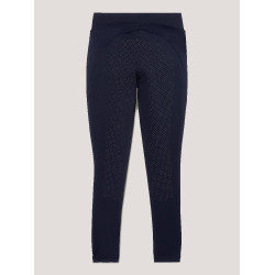 Legging Tommy Hilfiger Equestrian Elmira feminino full grip Céu do deserto Azul Legging Tommy Hilfiger Equestrian Elmira feminino full grip Céu do deserto Azul