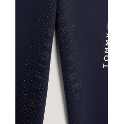 Legging Tommy Hilfiger Equestrian Elmira feminino full grip Céu do deserto Azul Legging Tommy Hilfiger Equestrian Elmira feminino full grip Céu do deserto Azul