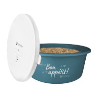 Comedouro com tampa Waldhausen Cinzento