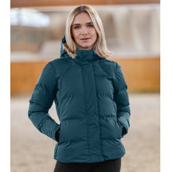 Casaco de equitação de inverno ELT Performance Ohio feminino Azul petróleo