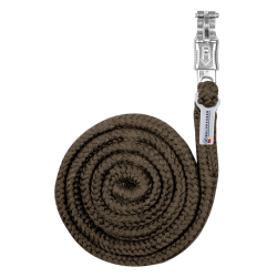 Cabo de condução Waldhausen Economic com mosquetão anti-pânico Castanho verde Cabo de condução Waldhausen Economic com mosquetão anti-pânico Castanho verde