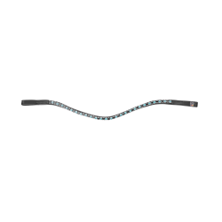 Frontal Glam preto X-Line Waldhausen Preto / azul petróleo / preto