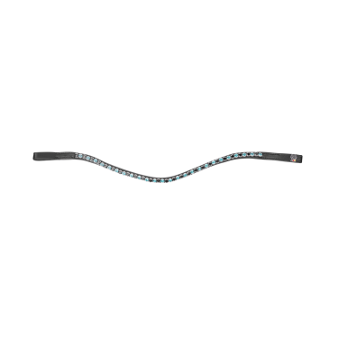 Frontal Glam preto X-Line Waldhausen Preto / azul petróleo / preto