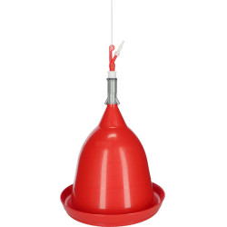 Bebedouro automático para aves Kerbl Hobbyfarming Vermelho