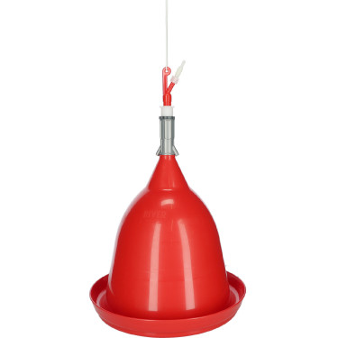 Bebedouro automático para aves Kerbl Hobbyfarming Vermelho