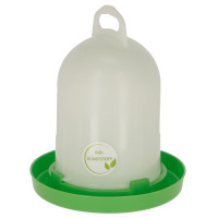 Bebedouro de plástico Kerbl Hobbyfarming Branco / verde