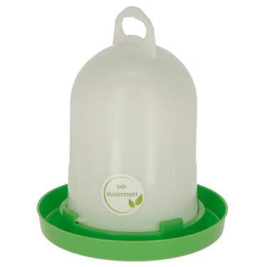 Bebedouro de plástico Kerbl Hobbyfarming Branco / verde