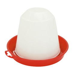 Bebedouro de plástico Kerbl Hobbyfarming Branco / vermelho Bebedouro de plástico Kerbl Hobbyfarming Branco / vermelho