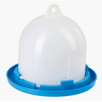 Bebedouro para codornas Kerbl Hobbyfarming Branco / azul