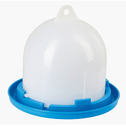 Bebedouro para codornas Kerbl Hobbyfarming Branco / azul