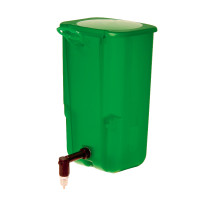 Bebedouro para pequenos animais Kerbl Hobbyfarming Verde