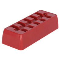 Suporte para cabeça de lâmina Aesculap Vermelho