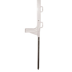 Piquete de PVC Premium AKO Branco