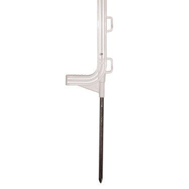 Piquete de PVC Premium AKO Branco