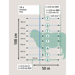 TitanNet Premium Vario AKO Branco / azul TitanNet Premium Vario AKO Branco / azul