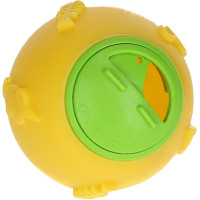 Bola snack Kerbl Hobbyfarming Amarelo