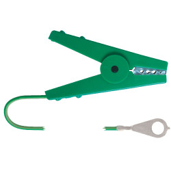 Cabo de ligação à terra e de conexão para cerca AKO Verde Cabo de ligação à terra e de conexão para cerca AKO Verde