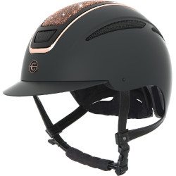 Capacete de equitação Elite Covalliero Ouro rosé Capacete de equitação Elite Covalliero Ouro rosé