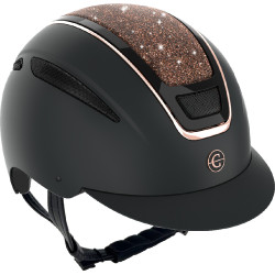 Capacete de equitação Elite Covalliero Ouro rosé Capacete de equitação Elite Covalliero Ouro rosé
