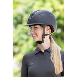 Capacete de equitação Elite Polo Covalliero Preto Capacete de equitação Elite Polo Covalliero Preto