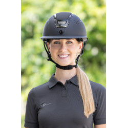 Capacete de equitação Elite Polo Covalliero Preto Capacete de equitação Elite Polo Covalliero Preto