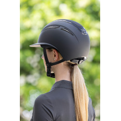 Capacete de equitação Elite Polo Covalliero Preto Capacete de equitação Elite Polo Covalliero Preto