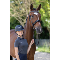 Capacete de equitação Elite Polo Covalliero Preto Capacete de equitação Elite Polo Covalliero Preto