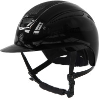 Capacete de equitação Elite Polo Covalliero Preto Capacete de equitação Elite Polo Covalliero Preto