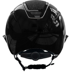Capacete de equitação Elite Polo Covalliero Lacado preto Capacete de equitação Elite Polo Covalliero Lacado preto