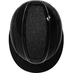 Capacete de equitação Elite Polo Covalliero Lacado preto Capacete de equitação Elite Polo Covalliero Lacado preto