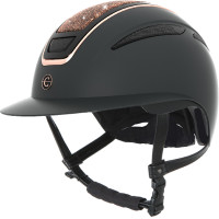 Capacete de equitação Elite Polo Covalliero Preto