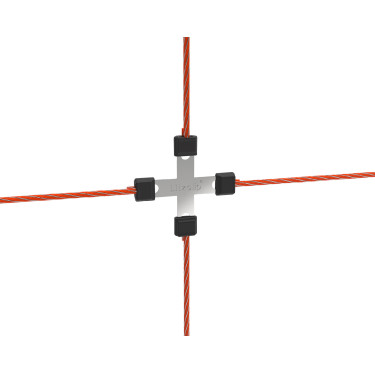 Conector cruzado para fio Litzclip® AKO