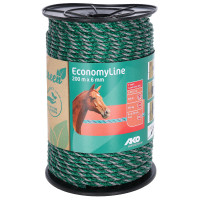 Cordoalha de cerca EconomyLine AKO Verde / cinza