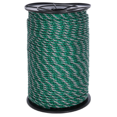 Cordoalha de cerca EconomyLine AKO Verde / cinza