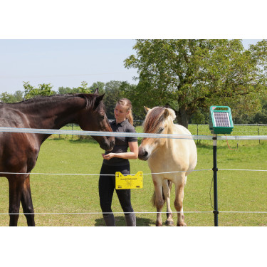 Cordão de cerca PlatinumLine AKO Branco / azul Cordão de cerca PlatinumLine AKO Branco / azul