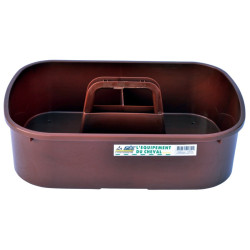 Caixa de escovagem La Gee Caramelo Castanho Caixa de escovagem La Gee Caramelo Castanho