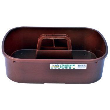 Caixa de escovagem La Gee Caramelo Castanho Caixa de escovagem La Gee Caramelo Castanho