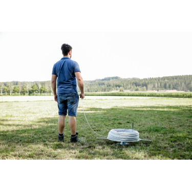 Desenrolador para fio Vario AKO Cinzento