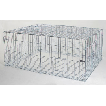 Recinto exterior com dispositivo anti-fuga para jovens animais Kerbl Hobbyfarming