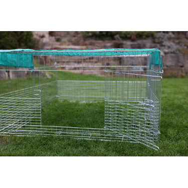 Recinto exterior com dispositivo anti-fuga para jovens animais Kerbl Hobbyfarming Recinto exterior com dispositivo anti-fuga para jovens animais Kerbl Hobbyfarming