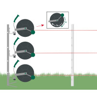 Enrolador 3:1 AKO Cinzento