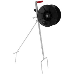 Enrolador Super com pega e fixação para montagem no suporte AKO Preto